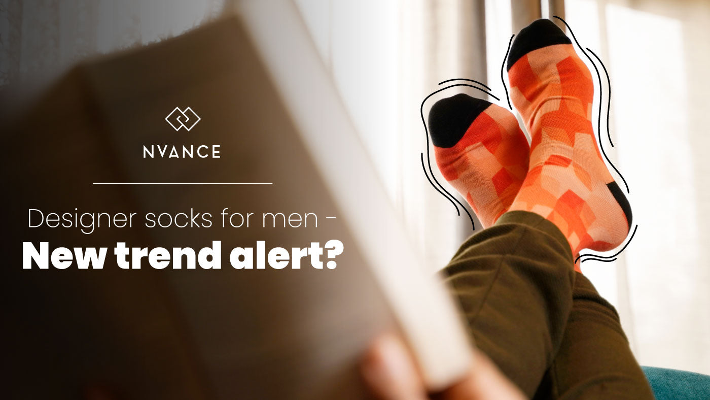 Designer socks for men - New trend alert?