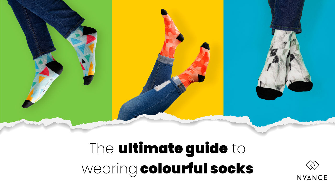 The ultimate guide to wearing colourful socks